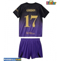 Barcelona Anthony Gordon #17 Auswärts Trikotsatz Kinder 2026-27 Kurzarm (+ Kurze Hosen)